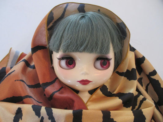 ‘’Ojo de tigre’’ Beibi Satin Scarf